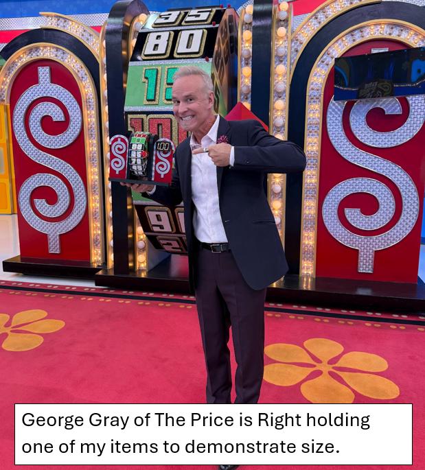 1987 Ultimate Wheel of Fortune Replica Set with Music & Rotating Base – 3D Printed