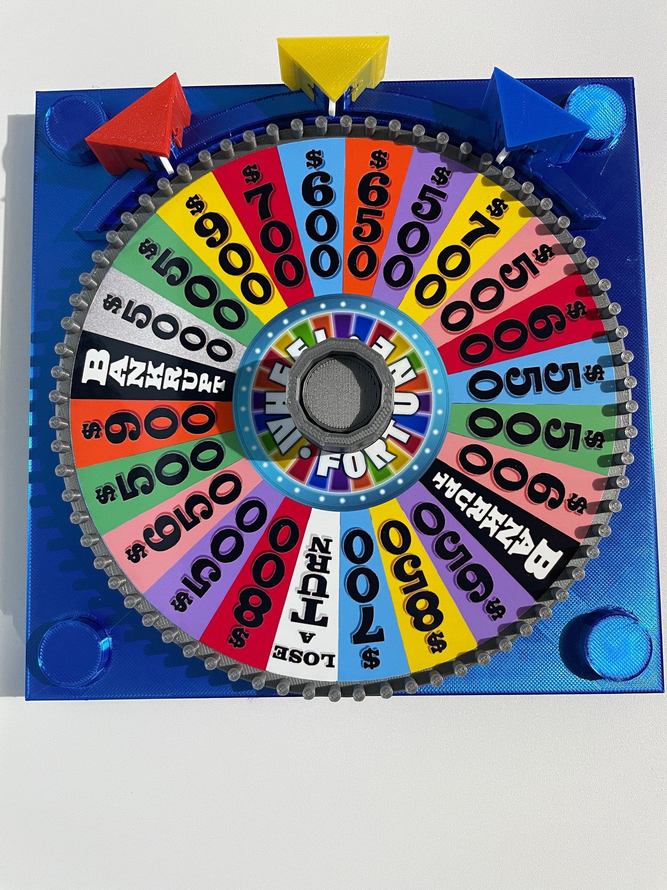 Deluxe Wheel of Fortune Wheel Set - www.facebook.com/AandM3DPrints/