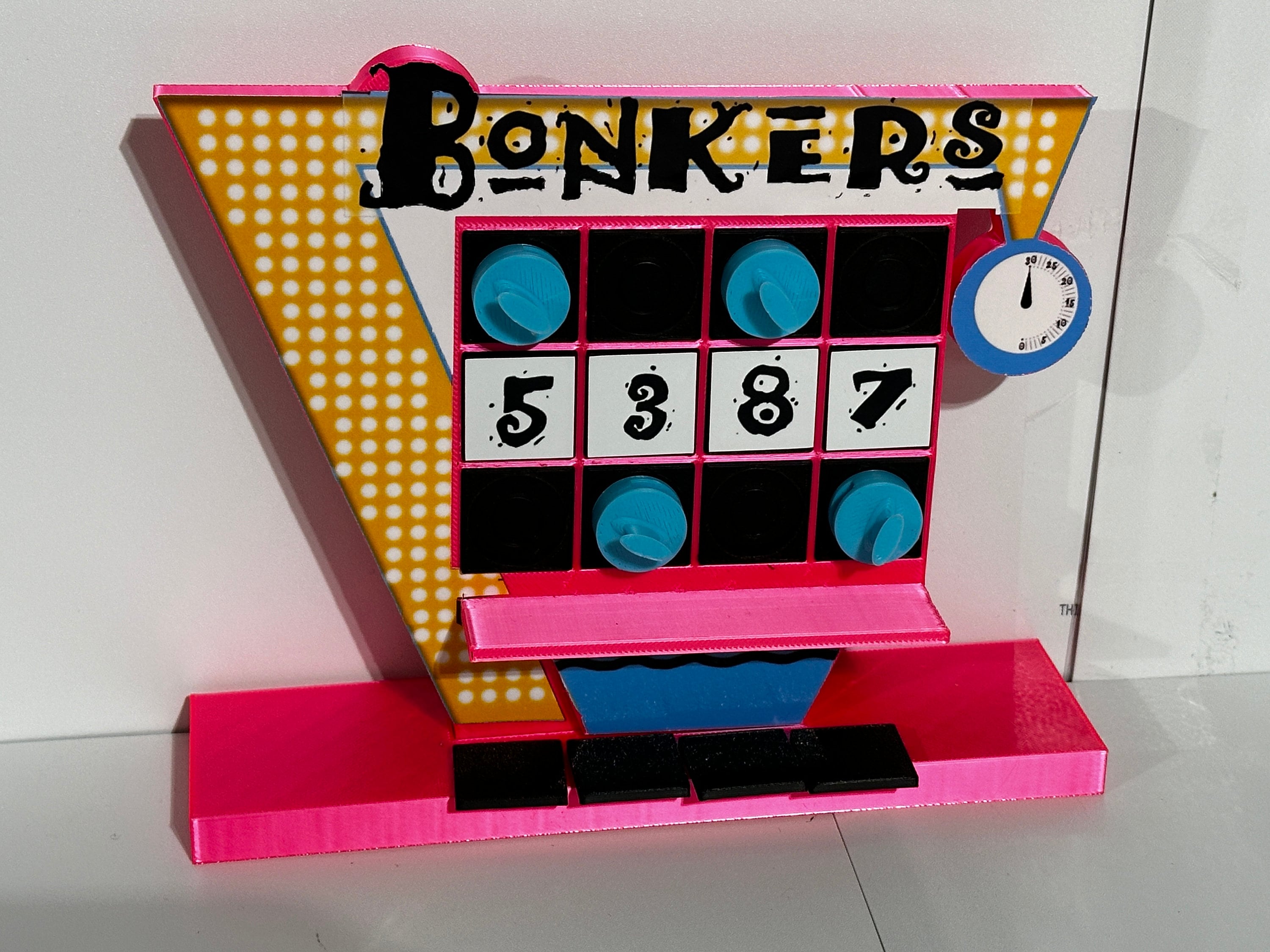 Price is Right Bonkers Pricing Game – 3D Printed Miniature