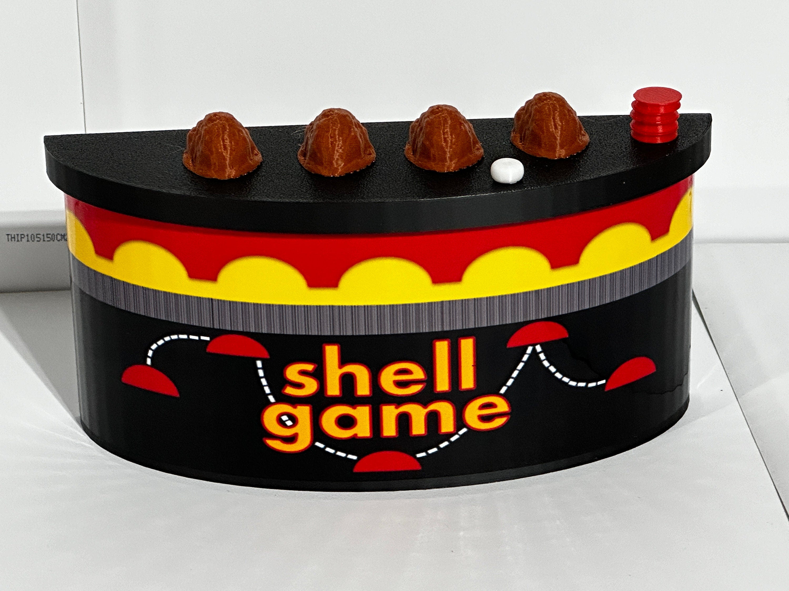 Price is Right Shell Game Pricing Game – 3D Printed Miniature