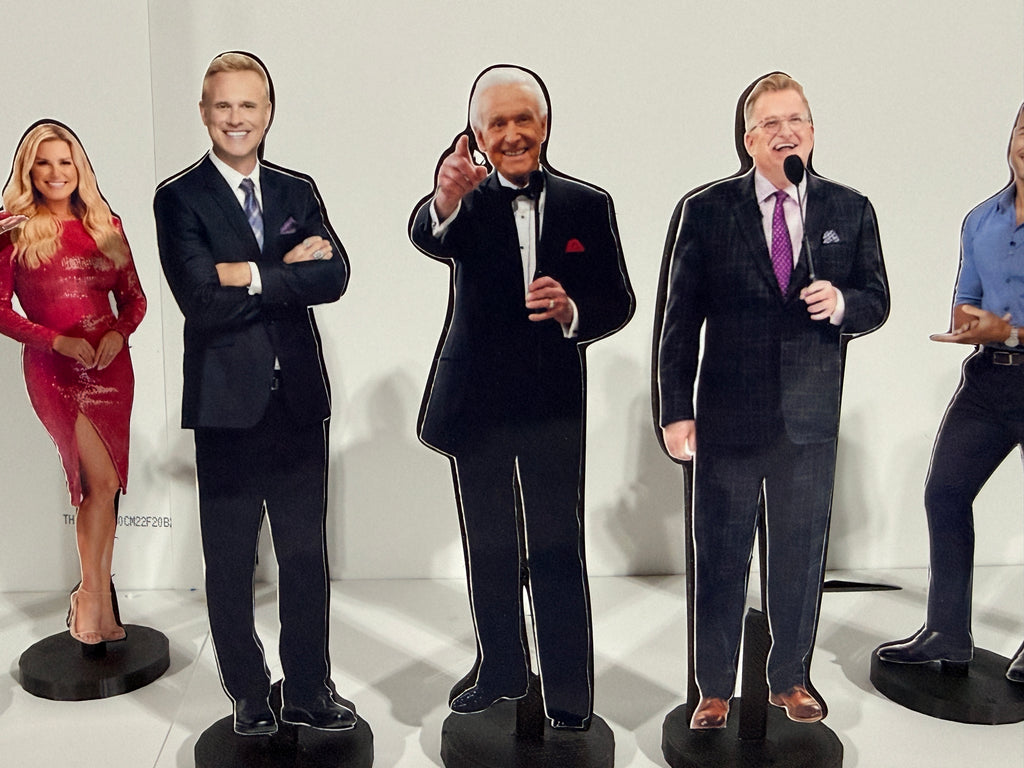 The Price Is Right – Complete 9 Cast Member Miniature Set (4" Tall)