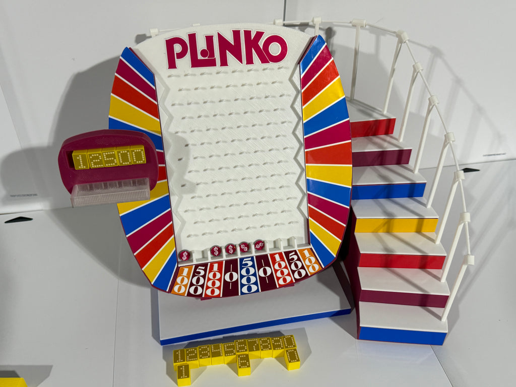 Price is Right Retro Chip Drop Game Pricing Game – 3D Printed Miniature