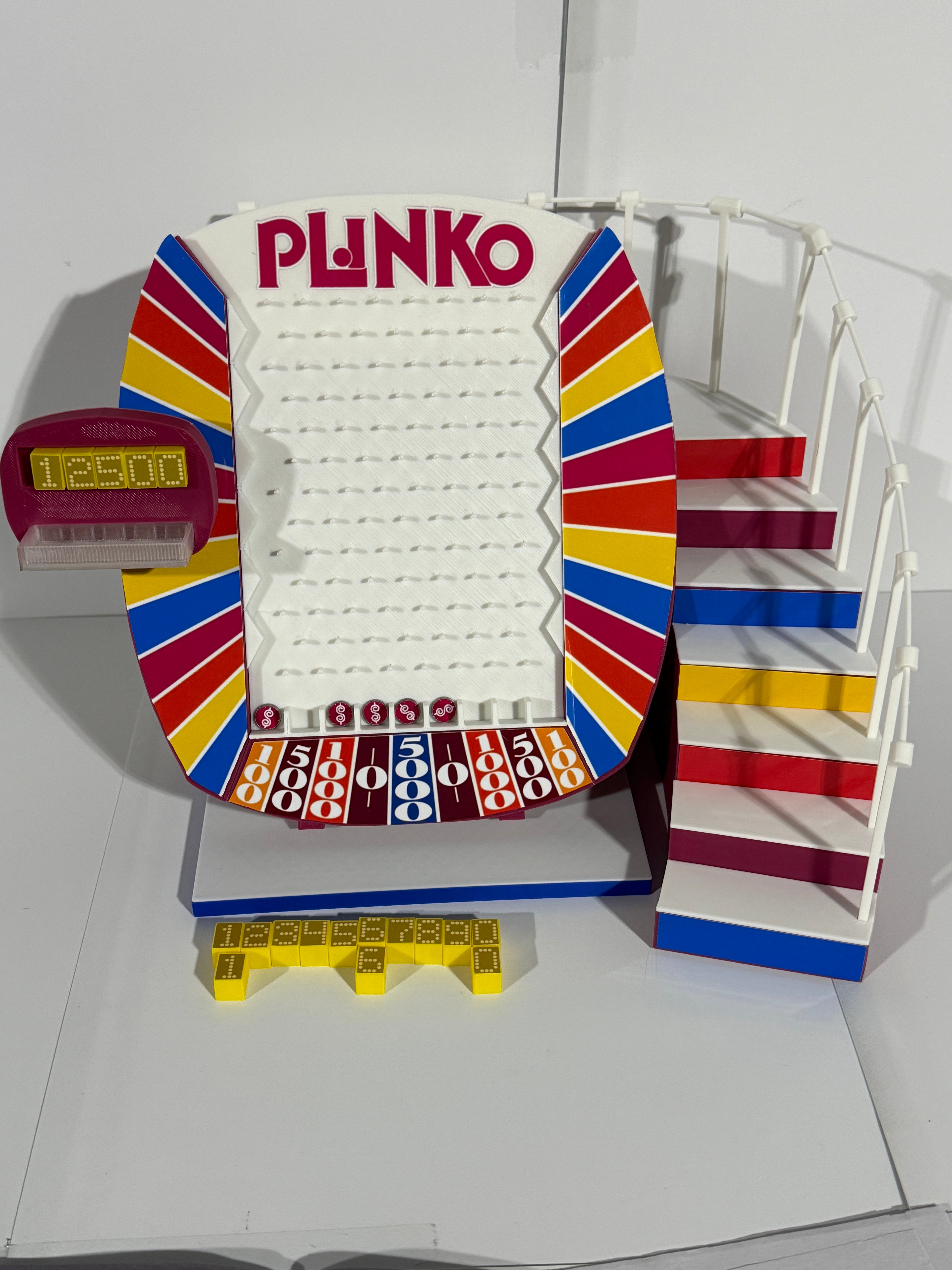 Price is Right Retro Chip Drop Game Pricing Game – 3D Printed Miniature