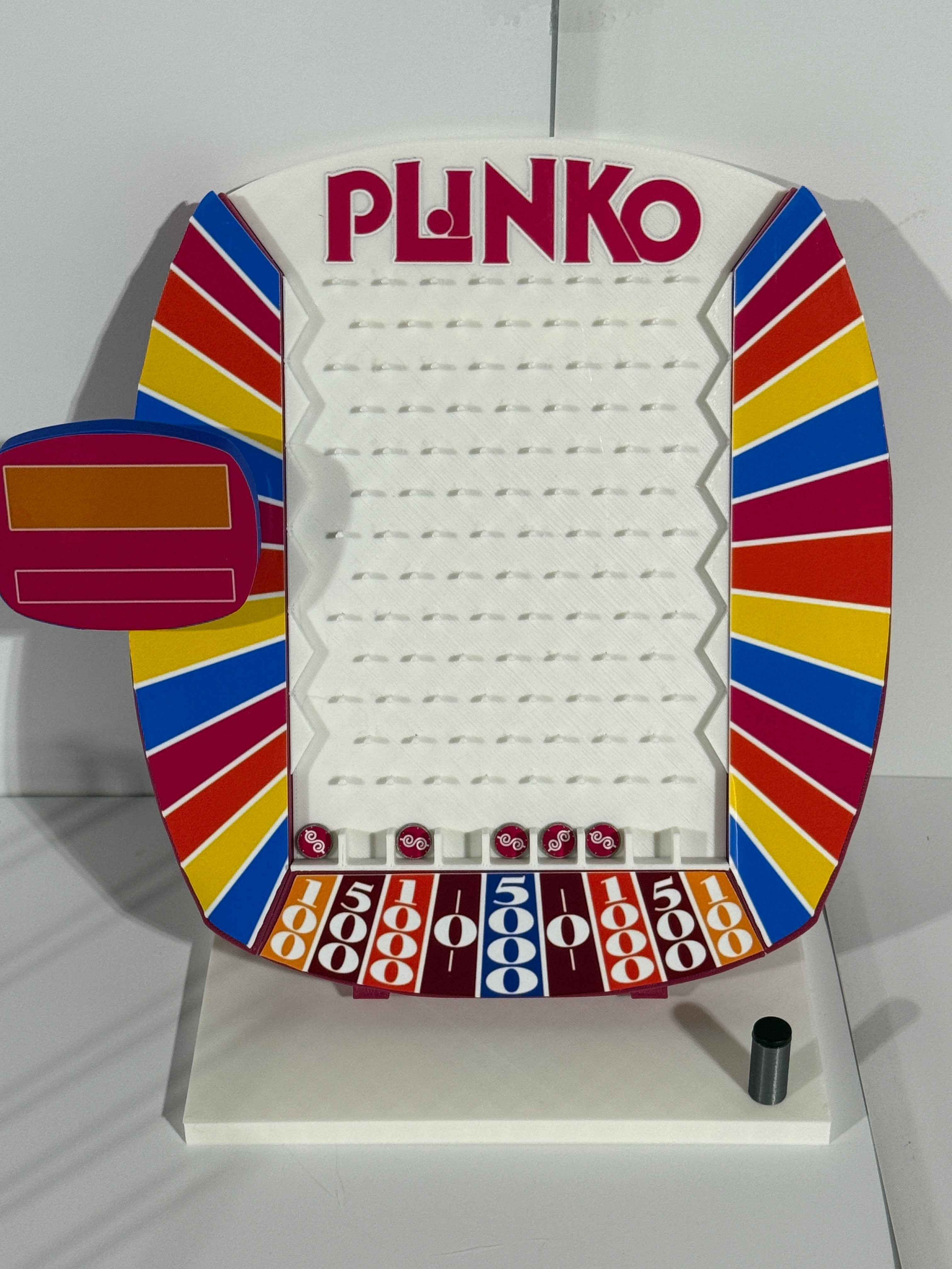 Price is Right Retro Chip Drop Game Pricing Game – 3D Printed Miniature