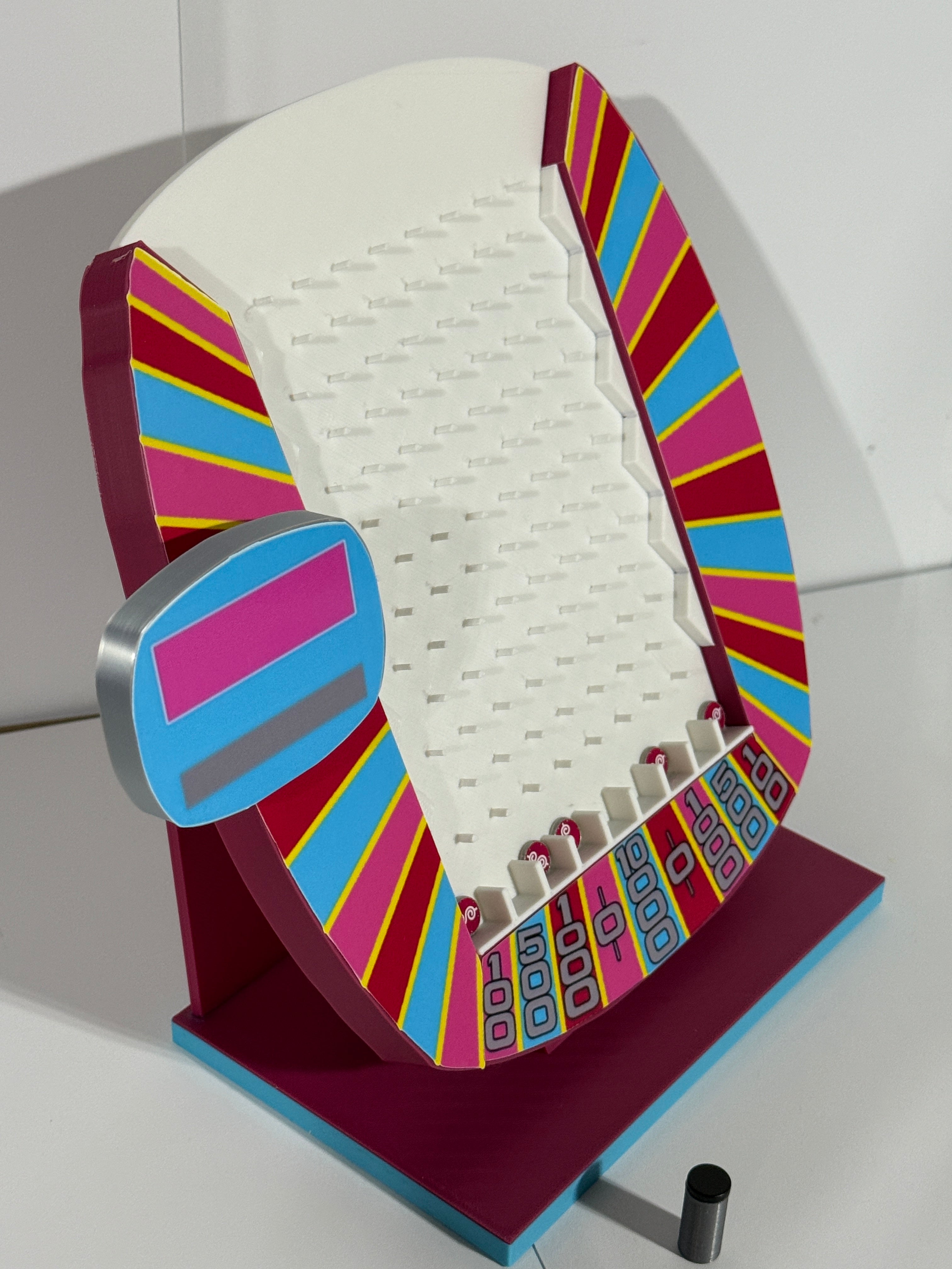Price is Right Current Chip Drop Game Pricing Game – 3D Printed Miniature