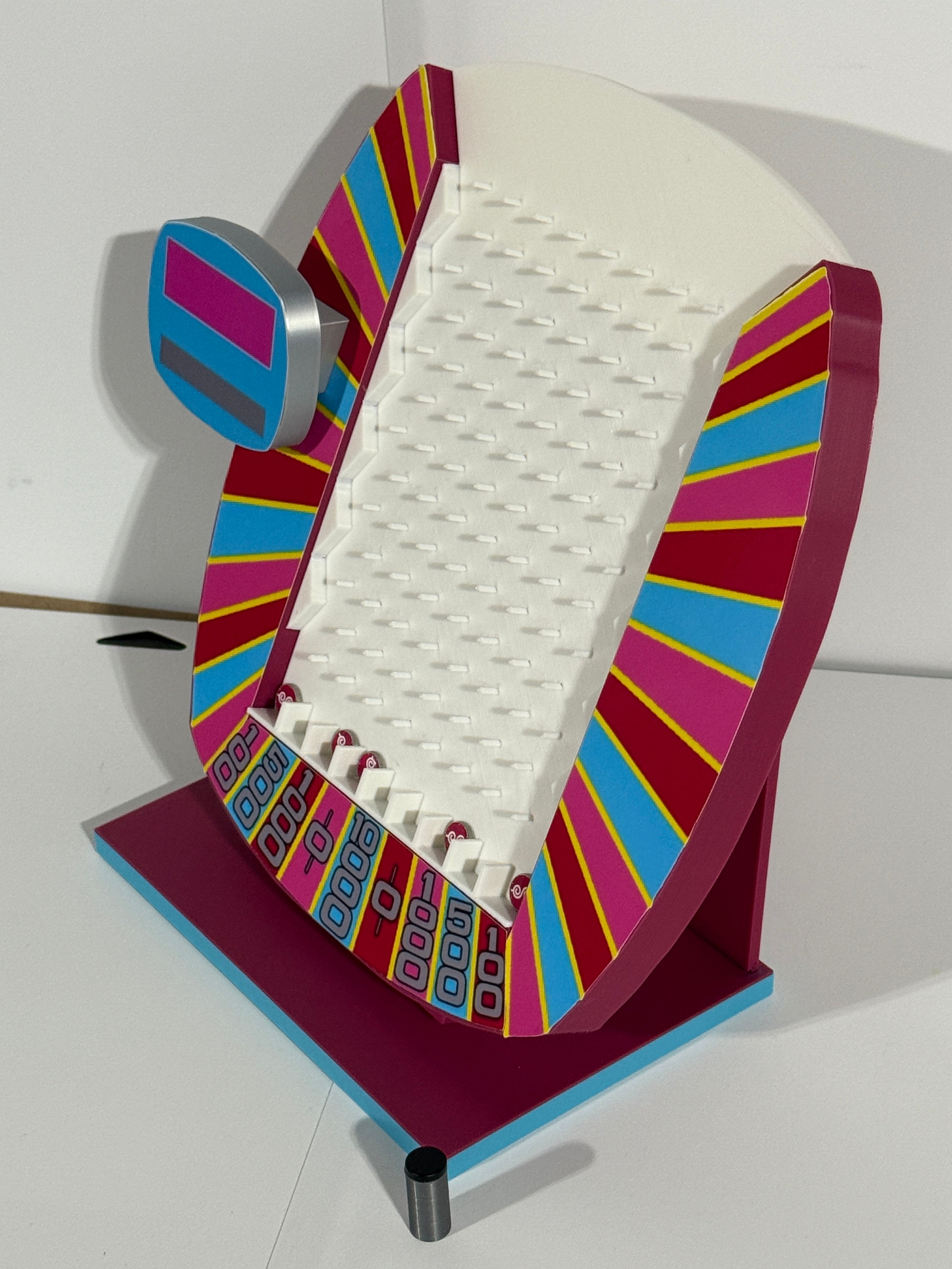 Price is Right Current Chip Drop Game Pricing Game – 3D Printed Miniature