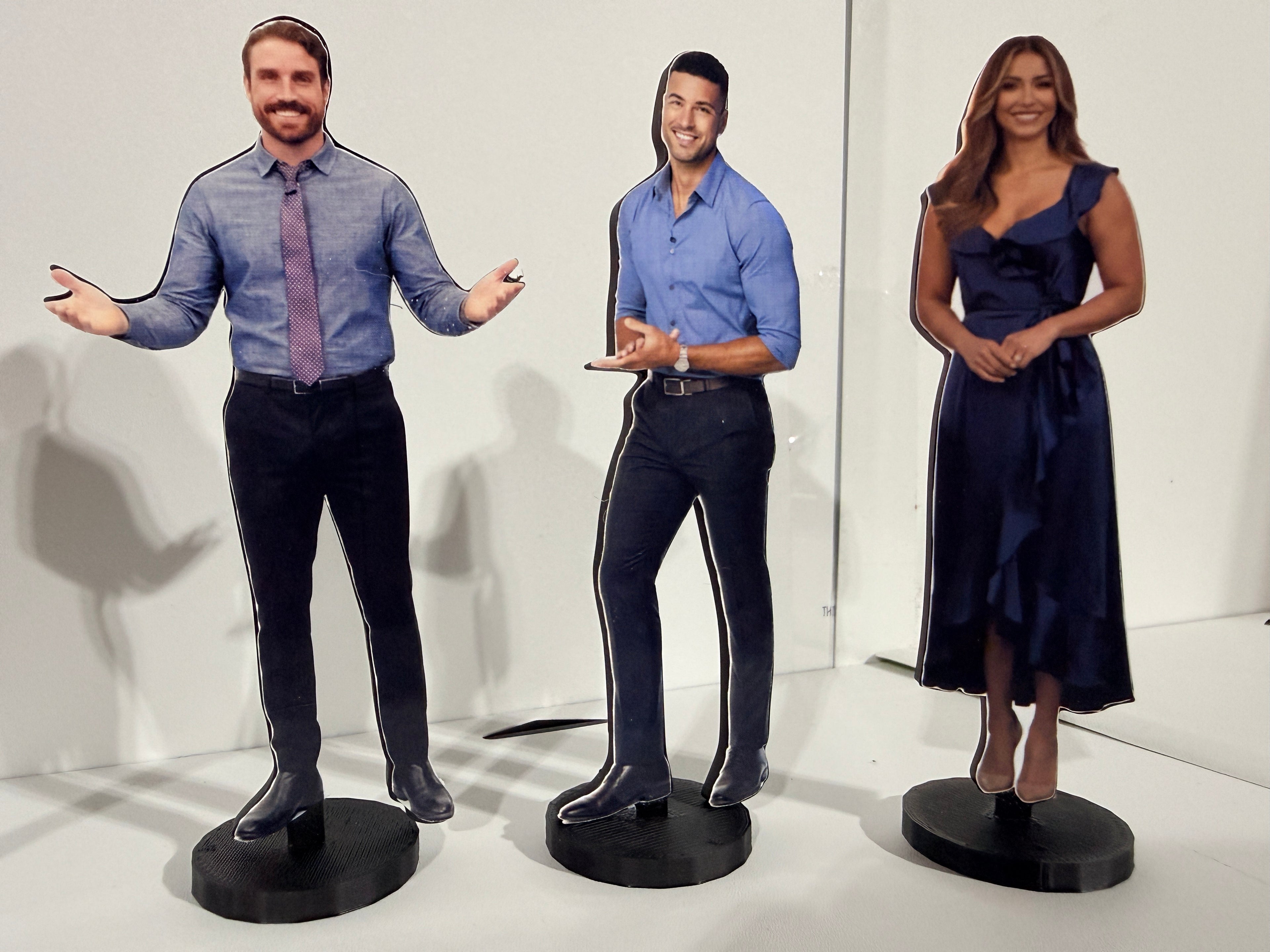 The Price Is Right – Complete 9 Cast Member Miniature Set (4" Tall)