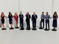 The Price Is Right – Complete 9 Cast Member Miniature Set (4" Tall)