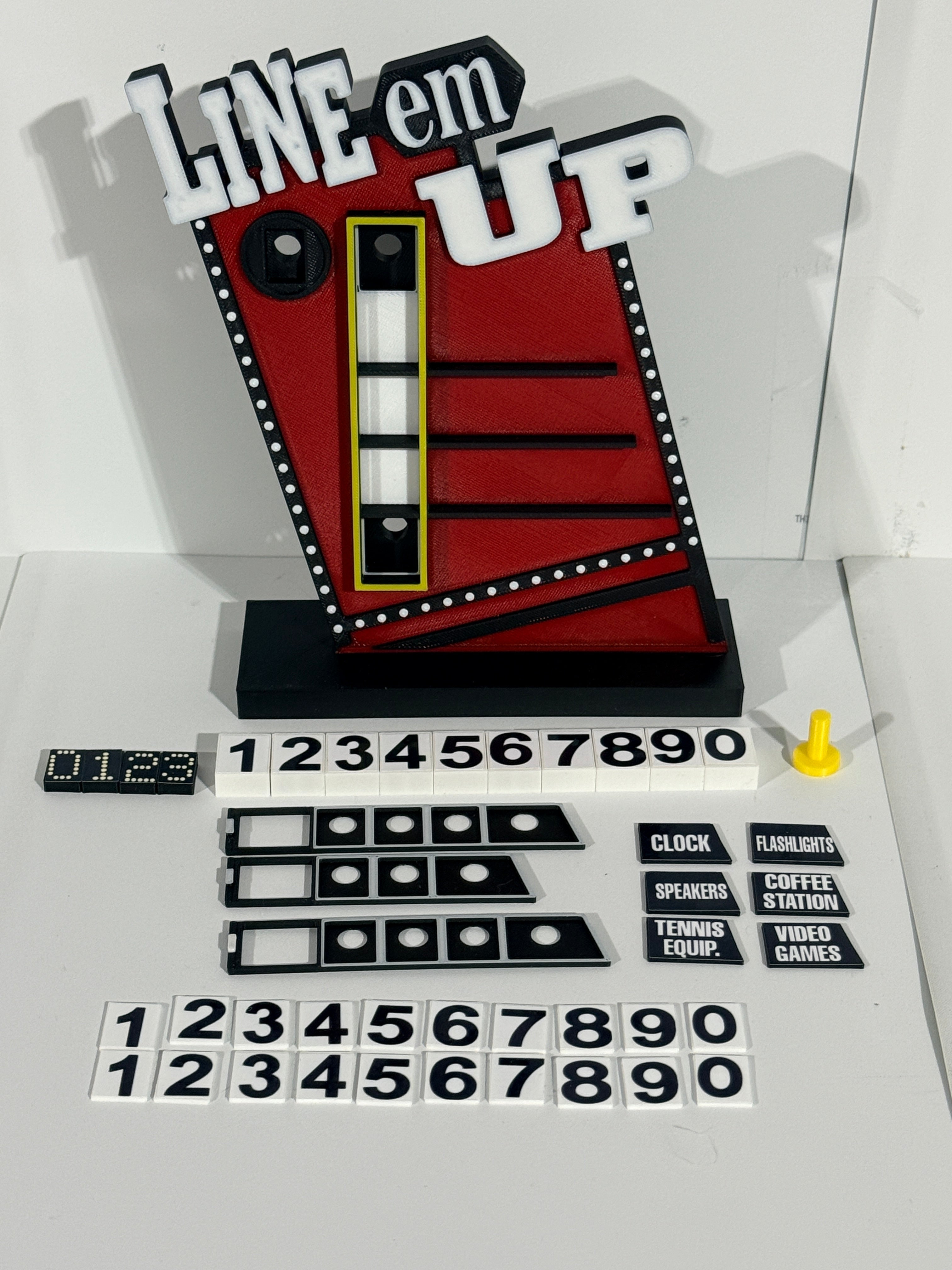 Price is Right Line 'Em Up – 3D Printed Miniature Replica