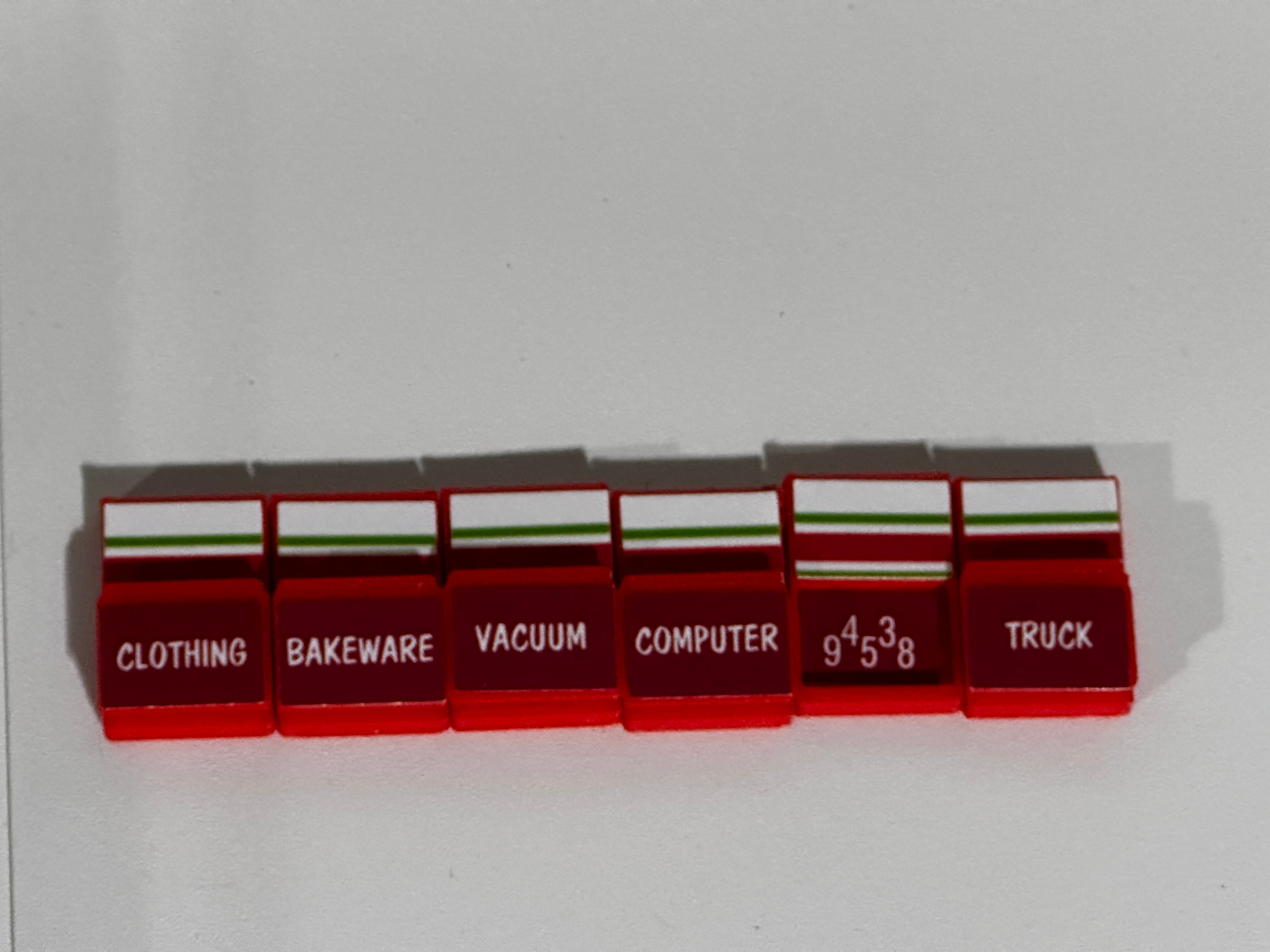 Price is Right Ten Chances Pricing Game – 3D Printed Miniature