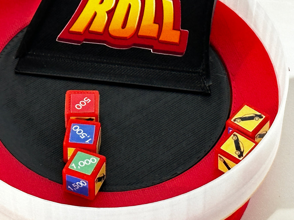 Price is Right Let 'em Roll Pricing Game – 3D Printed Miniature