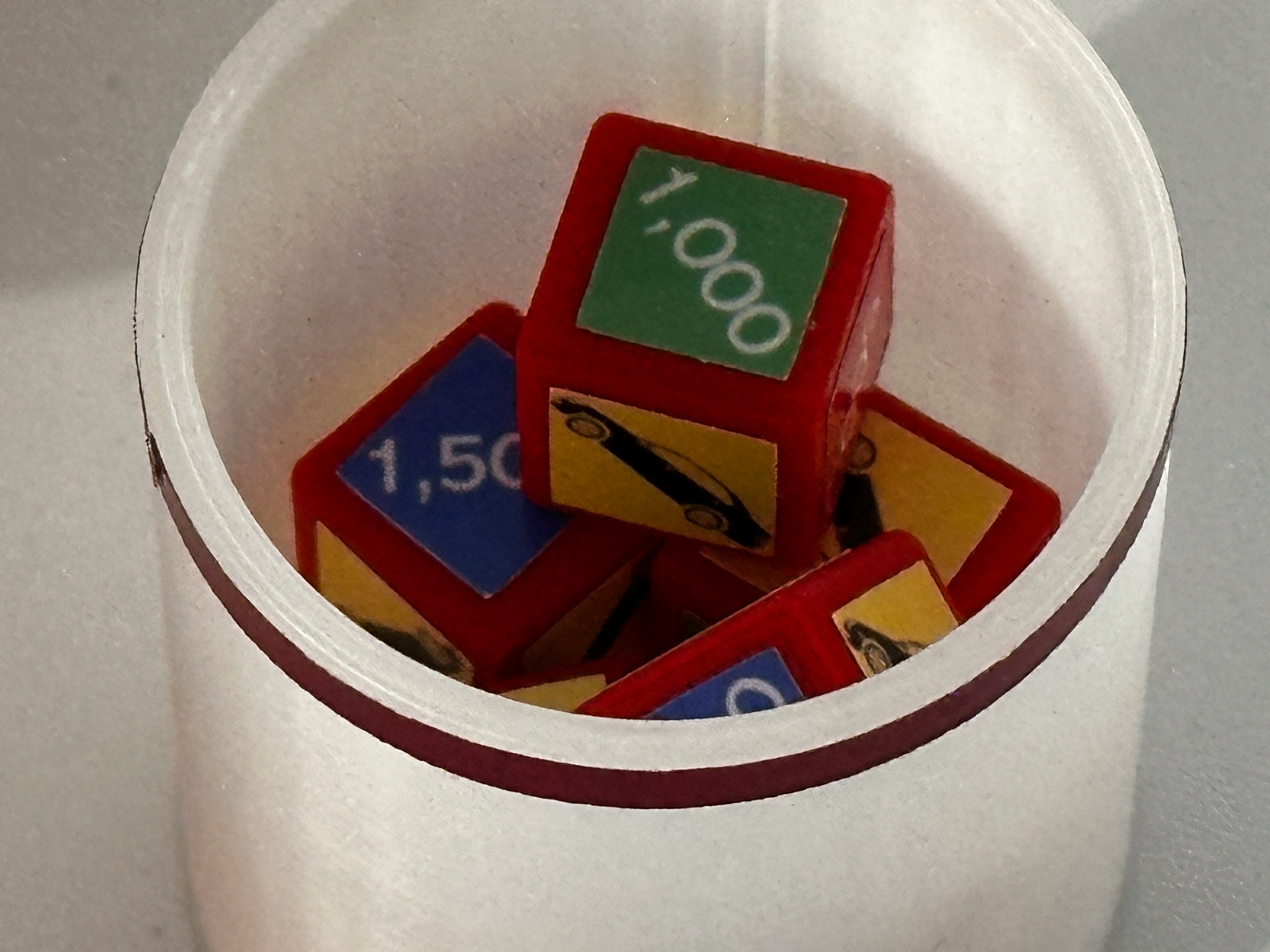 Price is Right Let 'em Roll Pricing Game – 3D Printed Miniature