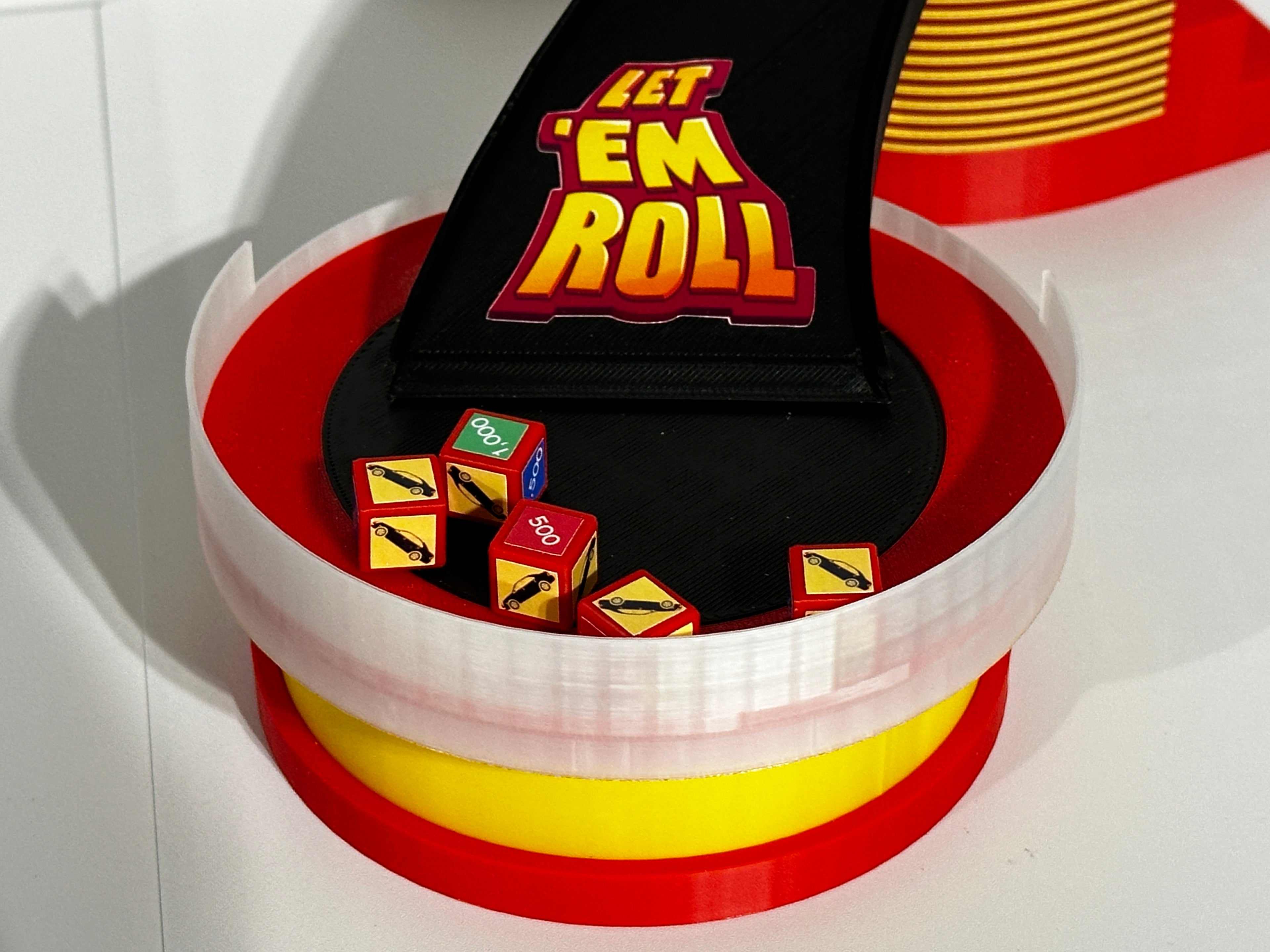 Price is Right Let 'em Roll Pricing Game – 3D Printed Miniature