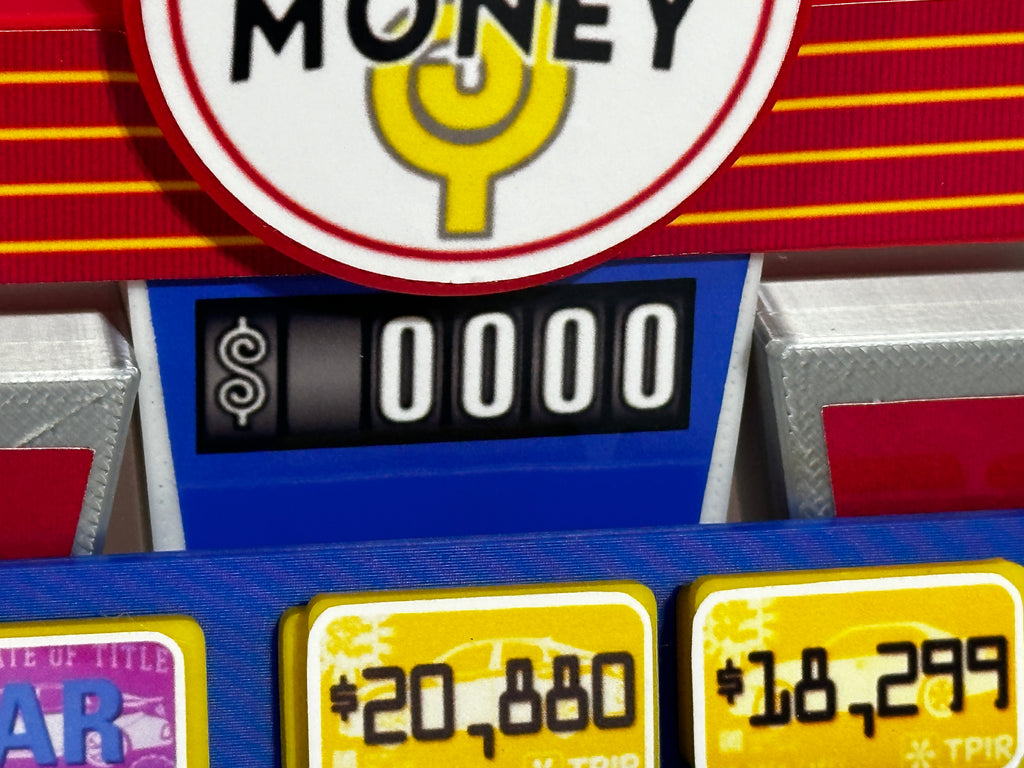 Price is Right Gas Money Pricing Game – 3D Printed Miniature