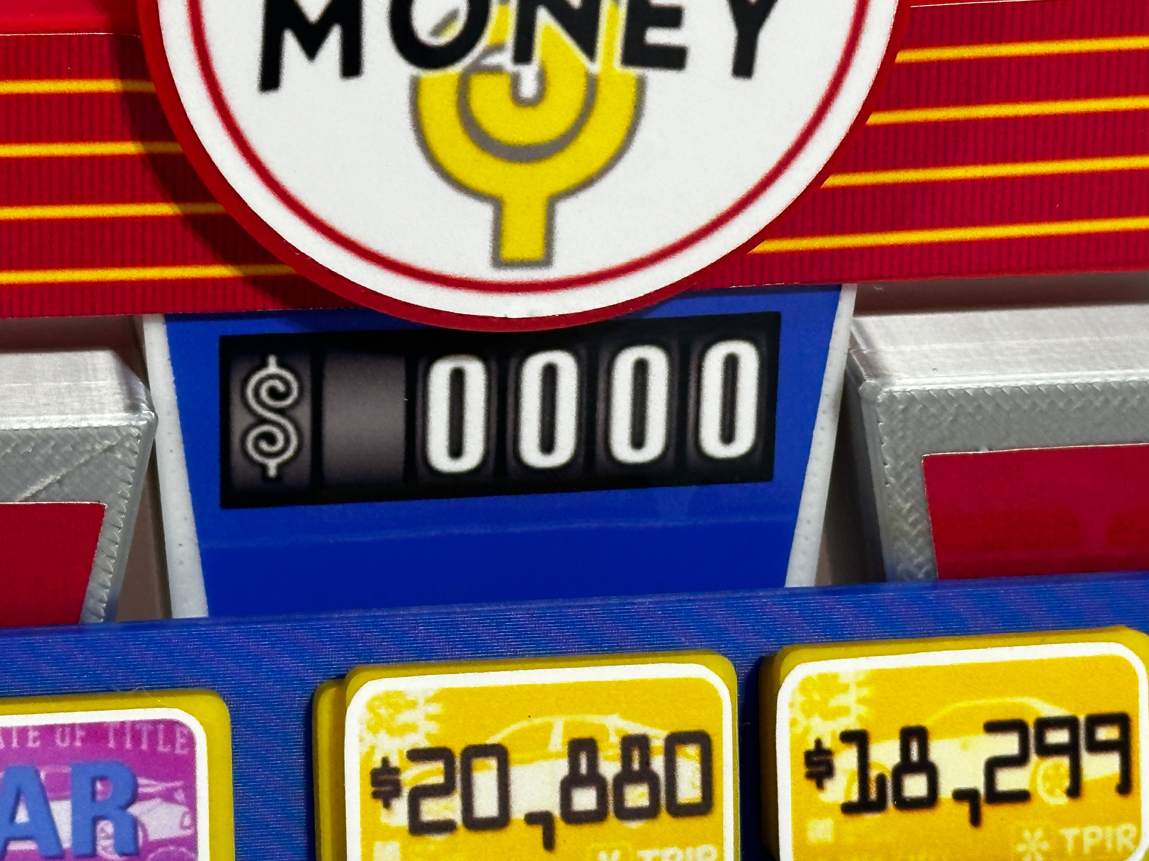 Price is Right Gas Money Pricing Game – 3D Printed Miniature