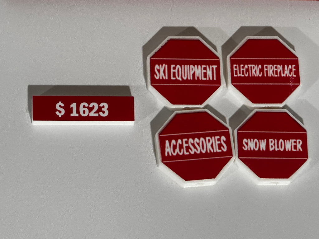 Price is Right Danger Price Pricing Game – 3D Printed Miniature