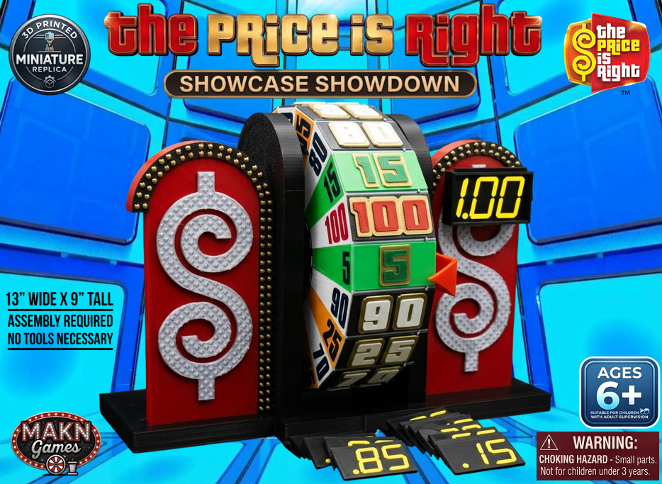 The Price Is Right Showcase Showdown Wheel