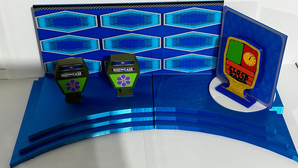 Price is Right Stage, Showcase & Turntable Playset – 3D Printed