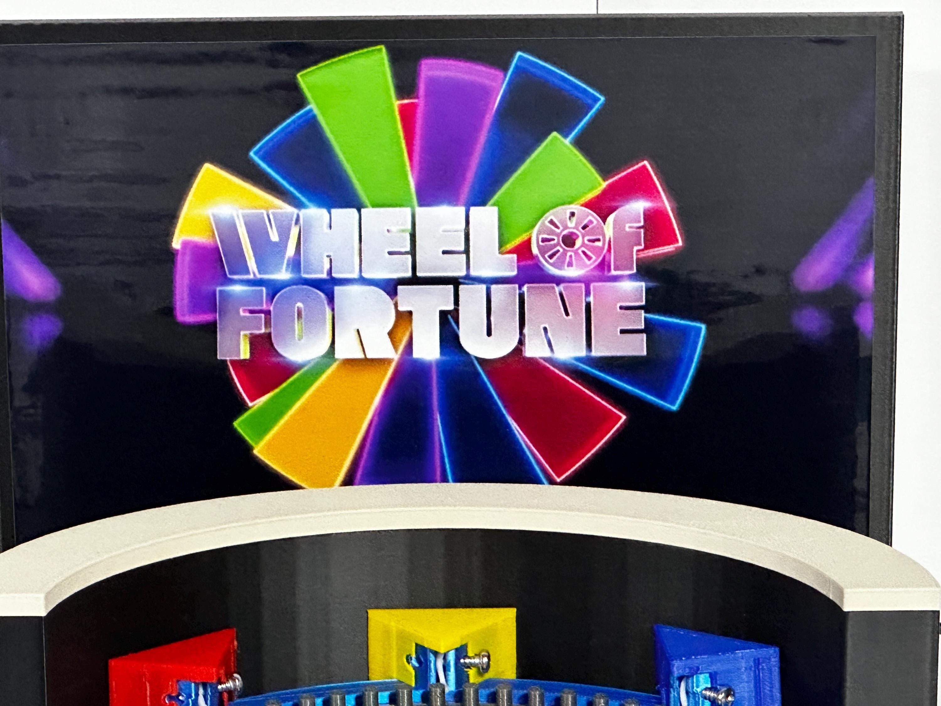 Ultimate 2024 Wheel of Fortune Replica Set – 3D Printed