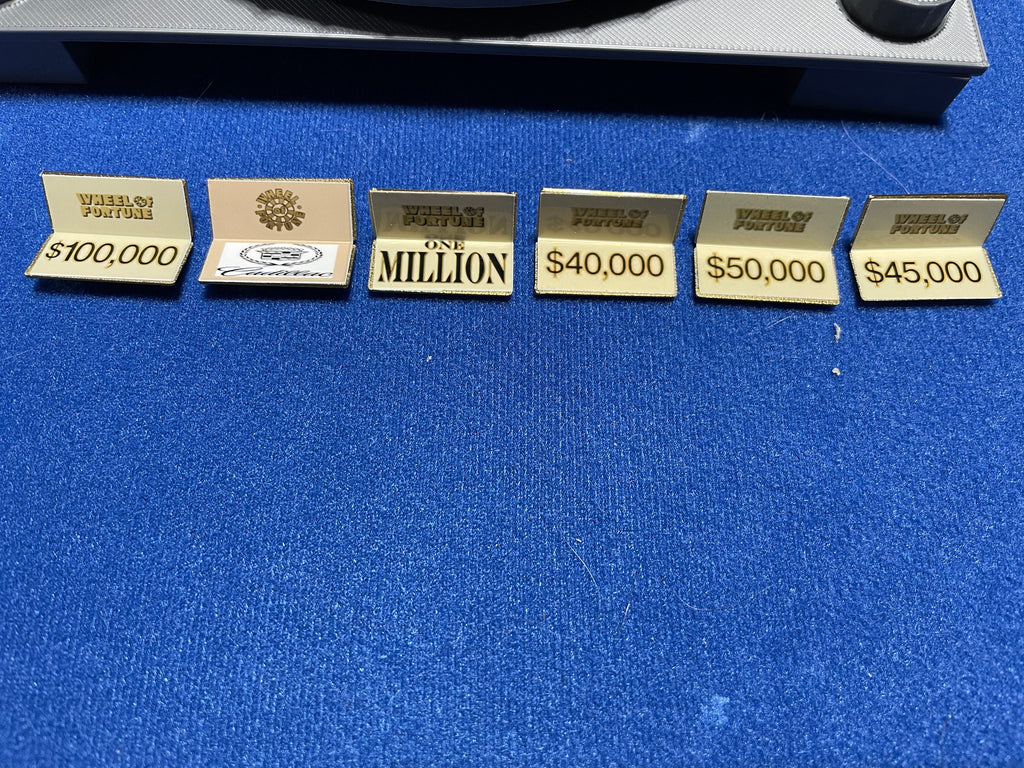 Wheel of Fortune Bonus Round Wheel Spinner – 3D Printed Replica