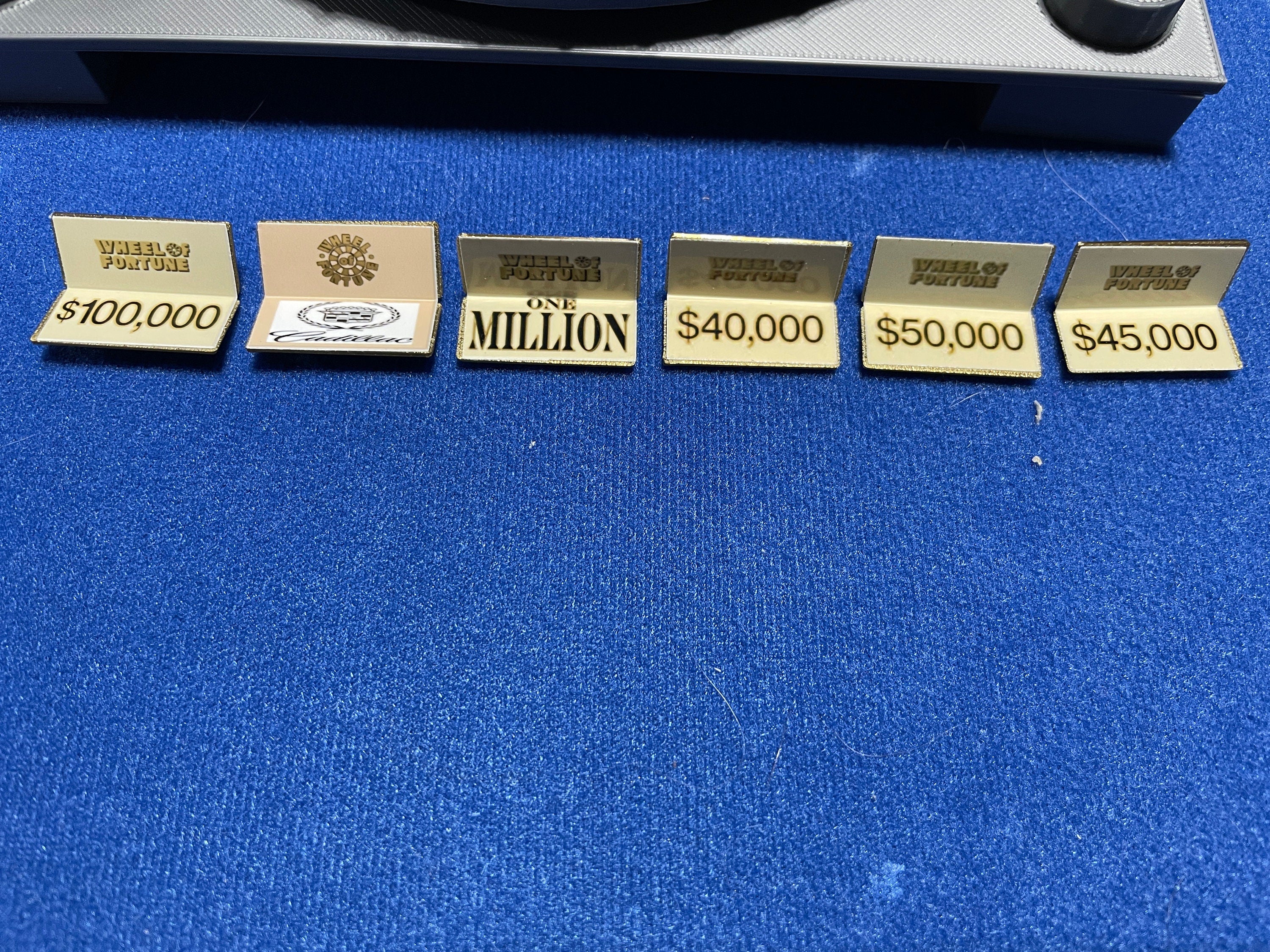 Wheel of Fortune Bonus Round Wheel Spinner – 3D Printed Replica