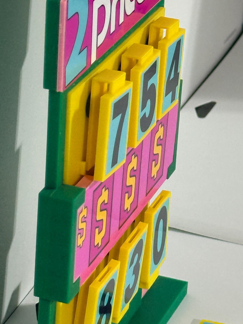 Price is Right "2 for the Price of 1" Pricing Game – 3D Printed Miniature