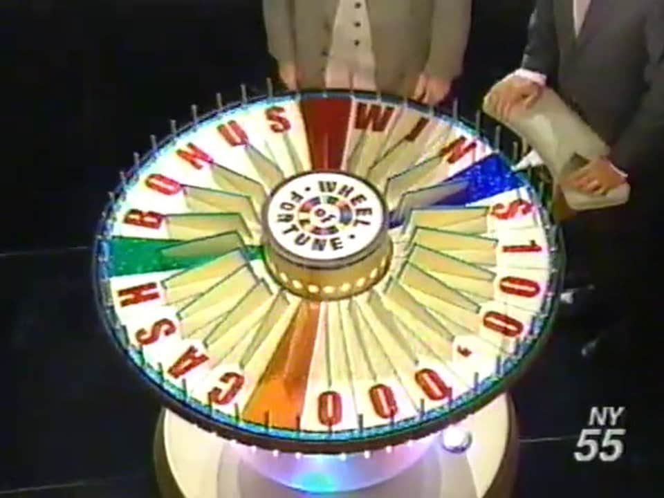 Wheel of Fortune Original Bonus Round Wheel – 3D Printed Replica