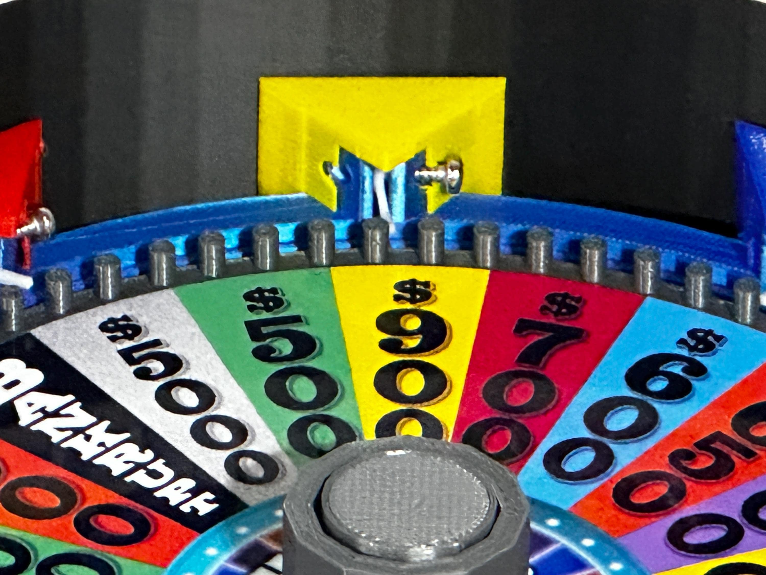 Ultimate 2024 Wheel of Fortune Replica Set – 3D Printed