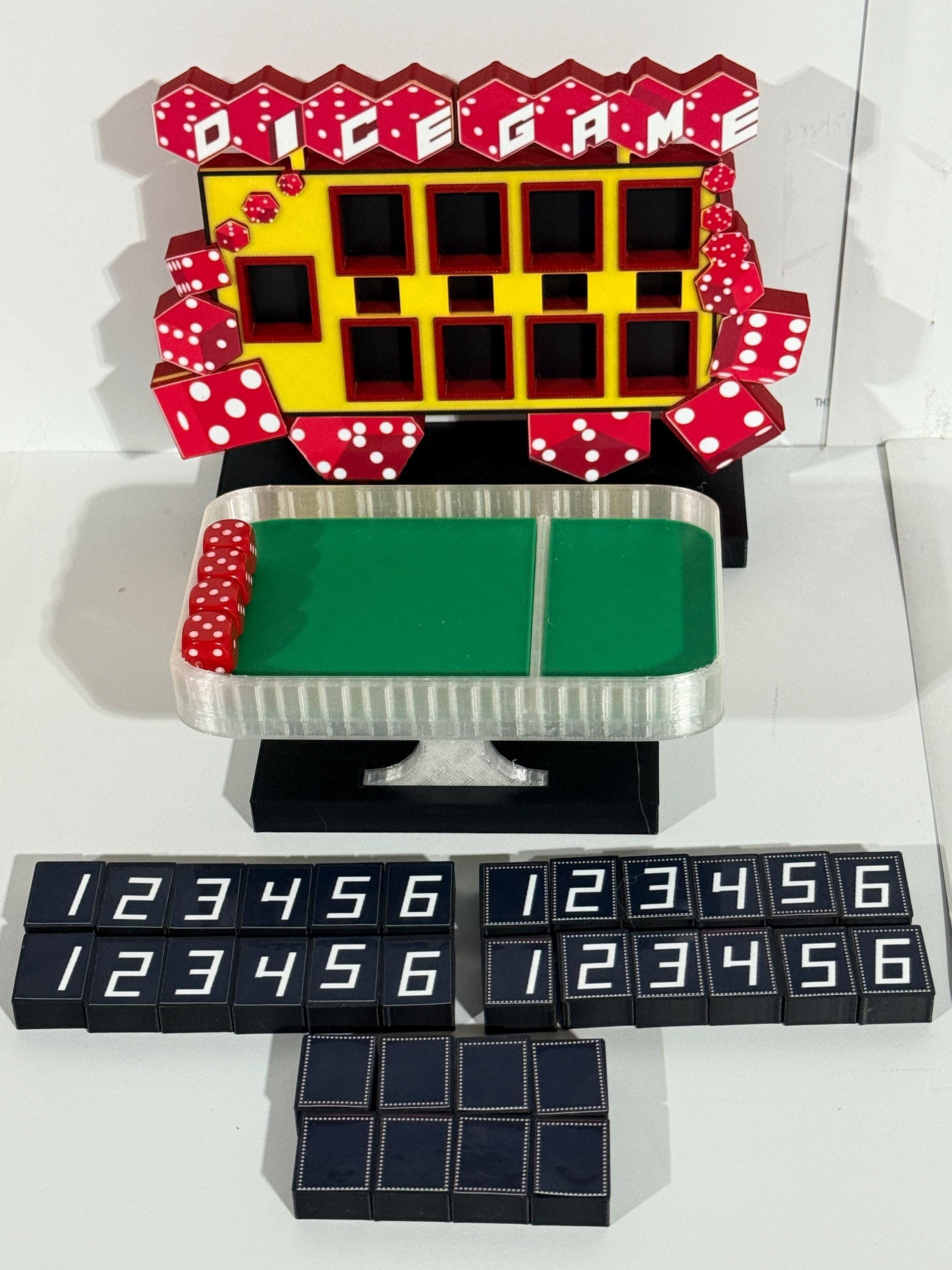 Price is Right Dice Game – Playable 3D Printed Miniature