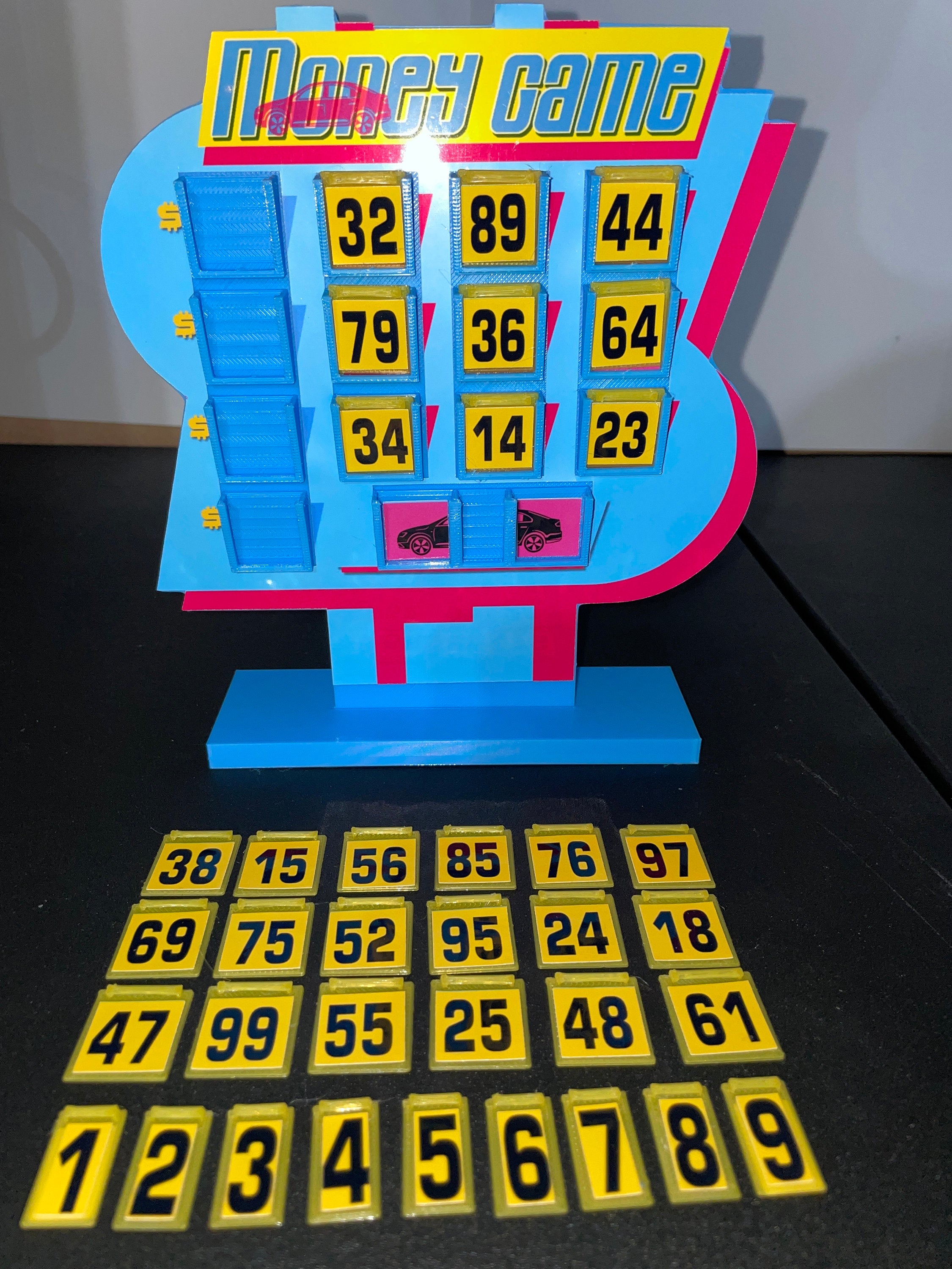 Price is Right Money Game Pricing Game – 3D Printed Miniature