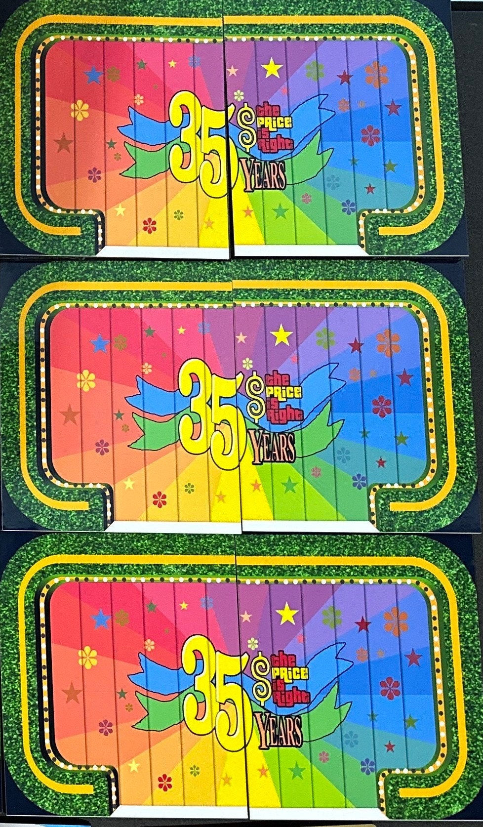 Price is Right Big Doors & Big Tags – Backdrop Set, 3D Printed