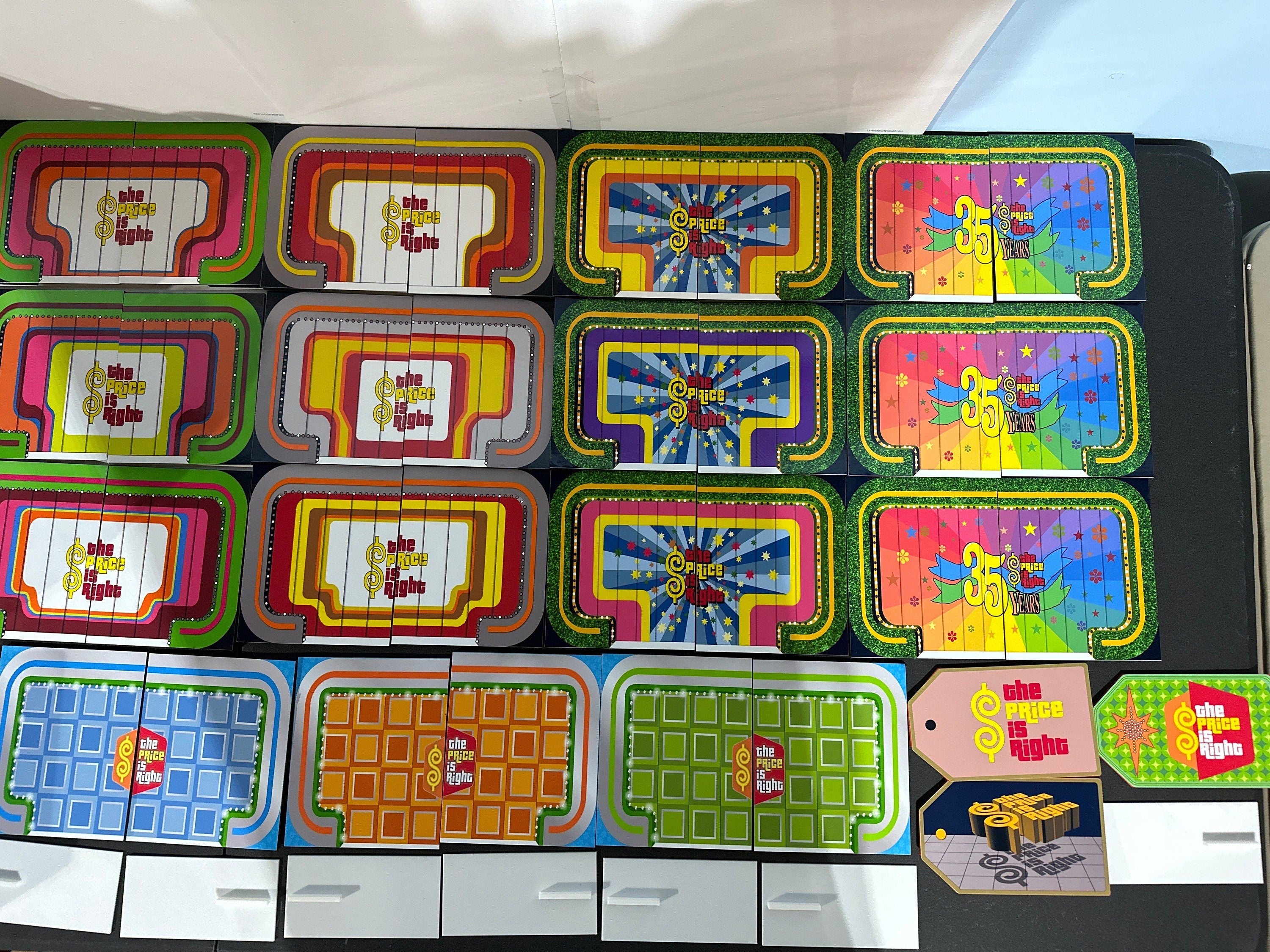 Price is Right Big Doors & Big Tags – Backdrop Set, 3D Printed