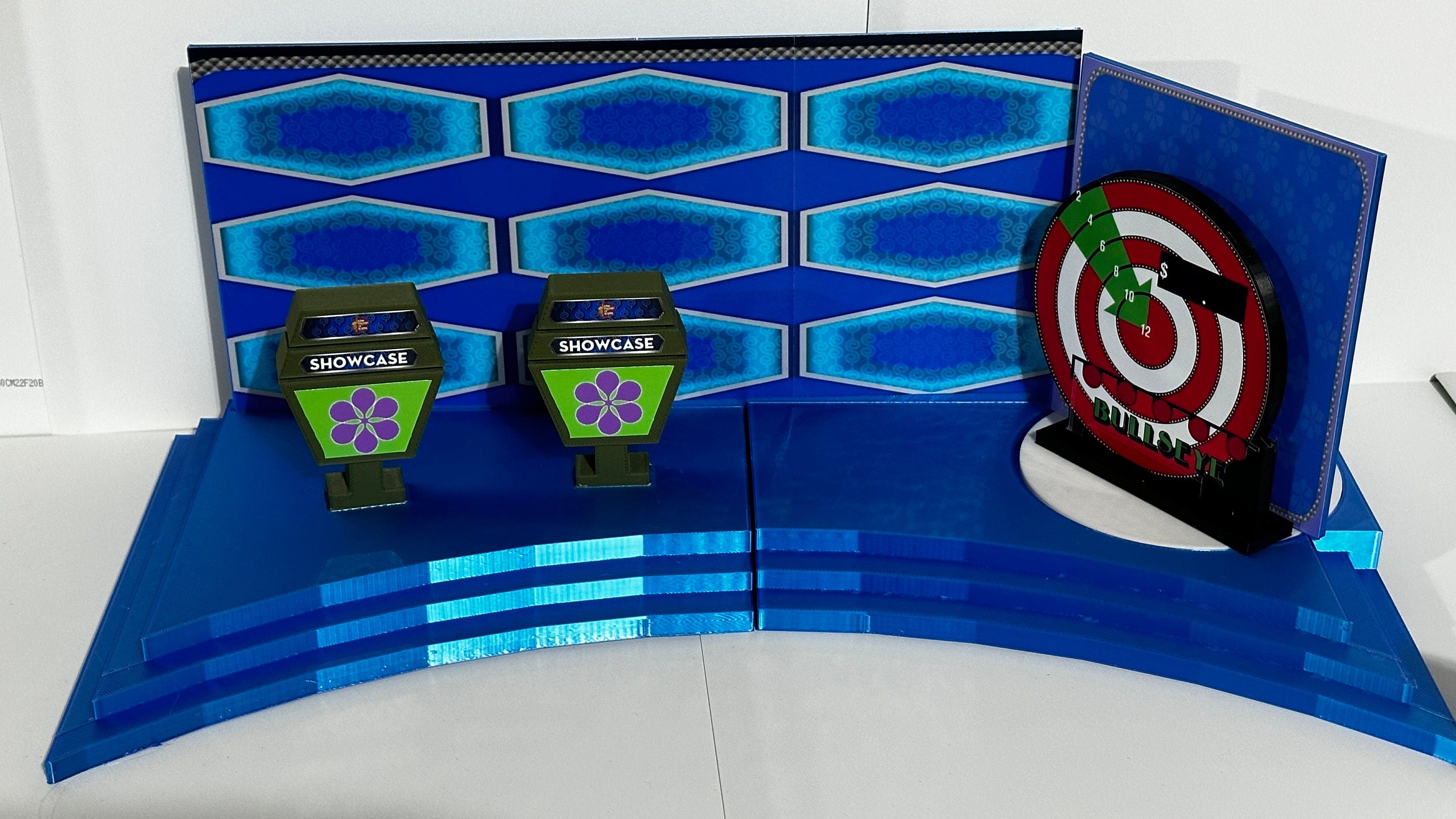 Price is Right Stage, Showcase & Turntable Playset – 3D Printed