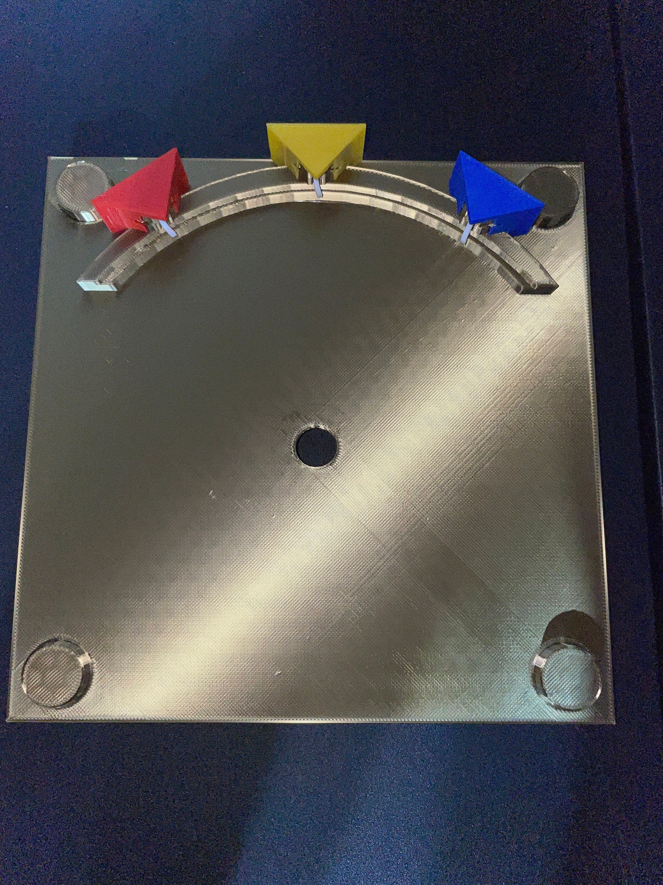 80s–90s Era Wheel of Fortune Board Game Wheel Spinner – 3D Printed Replica