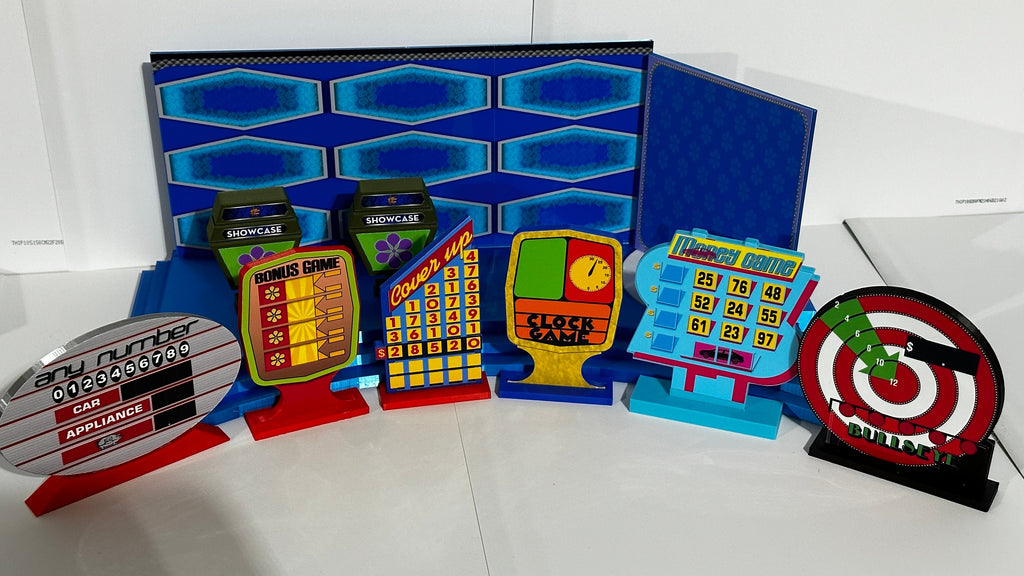 Price is Right Stage, Showcase & Turntable Playset – 3D Printed