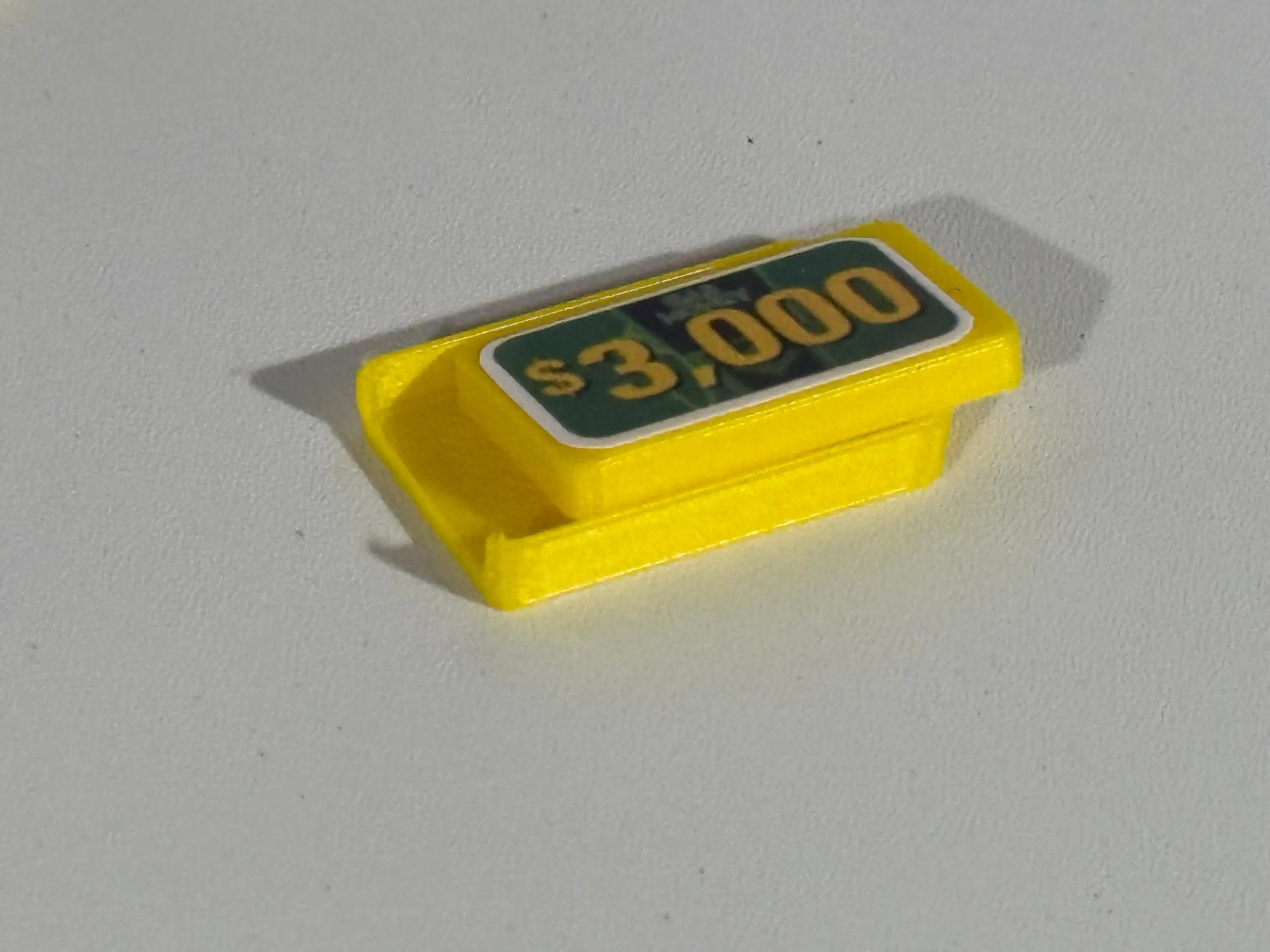 Price is Right Gas Money Pricing Game – 3D Printed Miniature